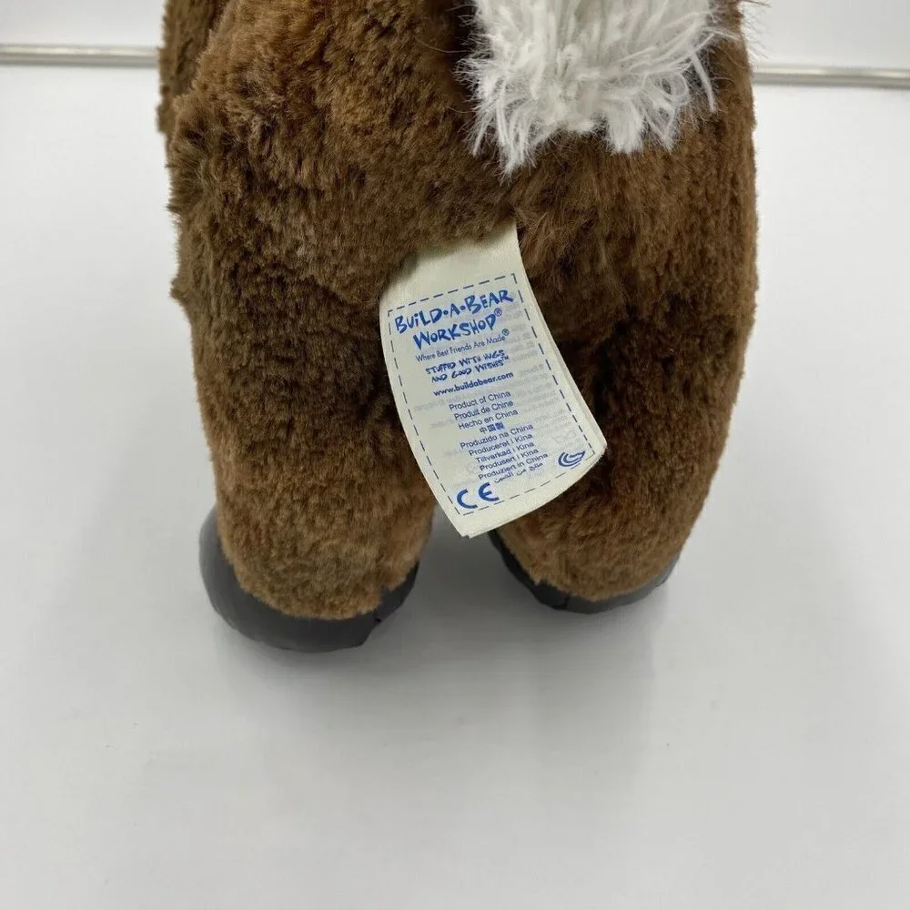 BAB Build-A-Bear Workshop Team Santa Reindeer Plush Stuffed Animal